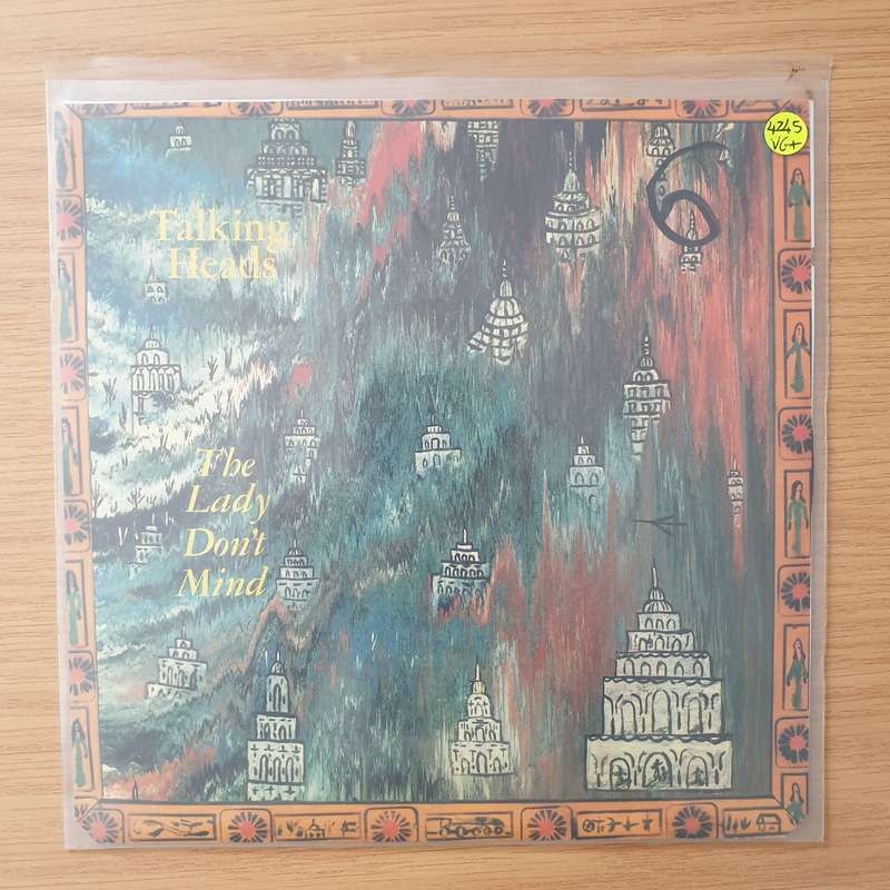 Talking Heads  The Lady Don't Mind - Vinyl 7" Record - Very-Good+ Quality (VG+) (verygoodplus)