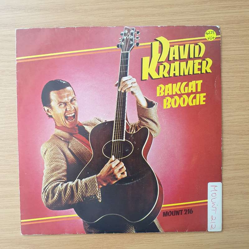David Kramer  Bakgat Boogie / Bokkie Bokkie - Vinyl 7" Record - Very-Good+ Quality (VG+) (very...