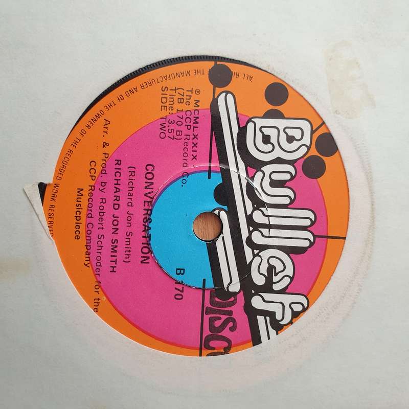 Richard Jon Smith  Michael Row The Boat Ashore / Conversation - Vinyl 7" Record - Very-Good+ Q...