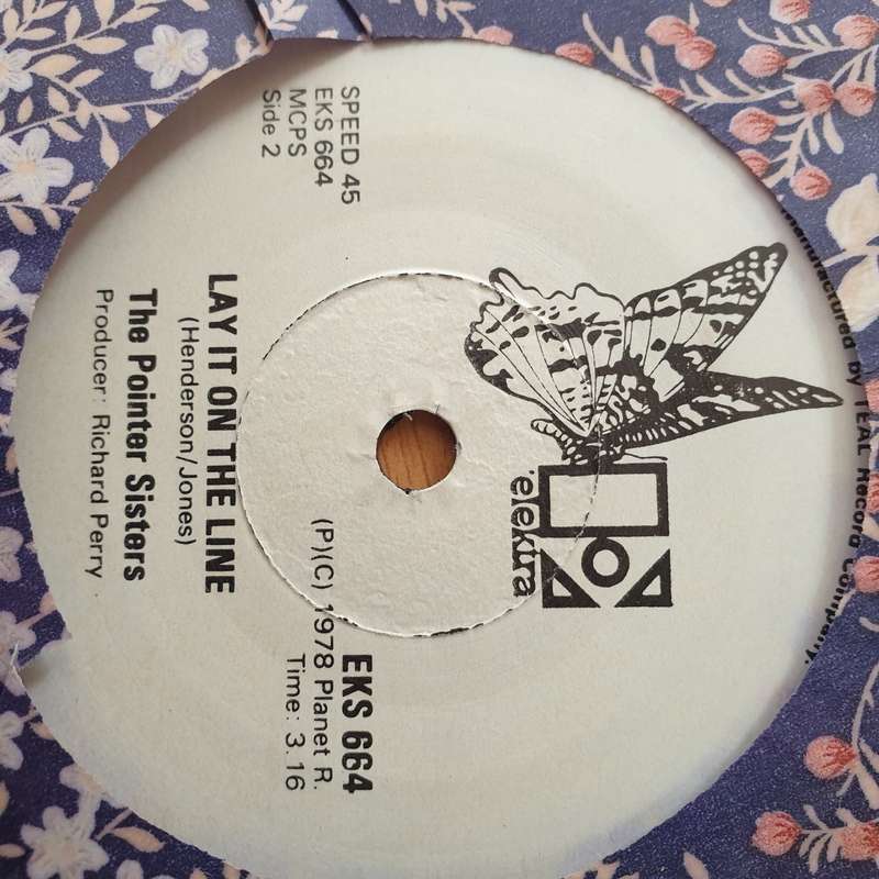 Pointer Sisters  Come And Get Your Love / Lay It On The Line (Rhodesia) - Vinyl 7" Record - Ve...