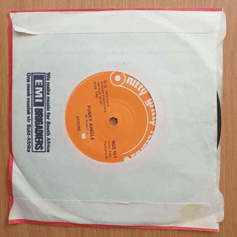 Strobe  Gimme Dat Banana / Funky Jungle - Vinyl 7" Record - Very-Good+ Quality (VG+) (verygood...