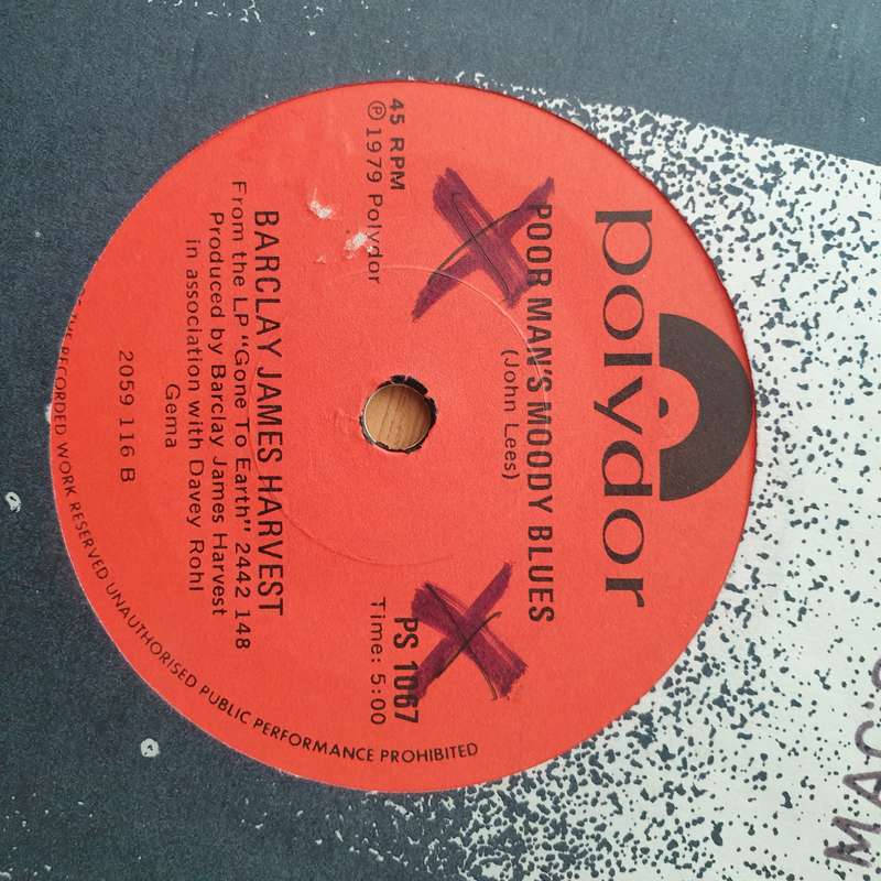 Barclay James Harvest  Friend Of Mine - Vinyl 7" Record - Very-Good+ Quality (VG+) (verygoodplus)