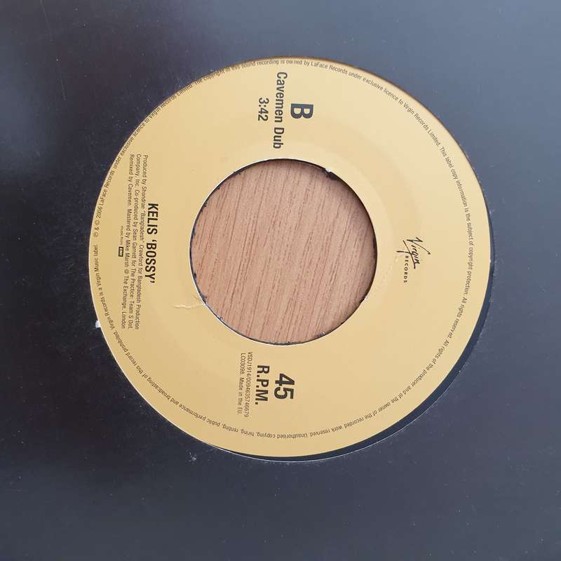 Kelis  Bossy - Vinyl 7" Record - Very-Good+ Quality (VG+) (verygoodplus)