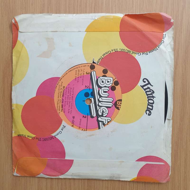 Richard Jon Smith  That's Why I Love You - Vinyl 7" Record - Very-Good Quality (VG) (vgood)