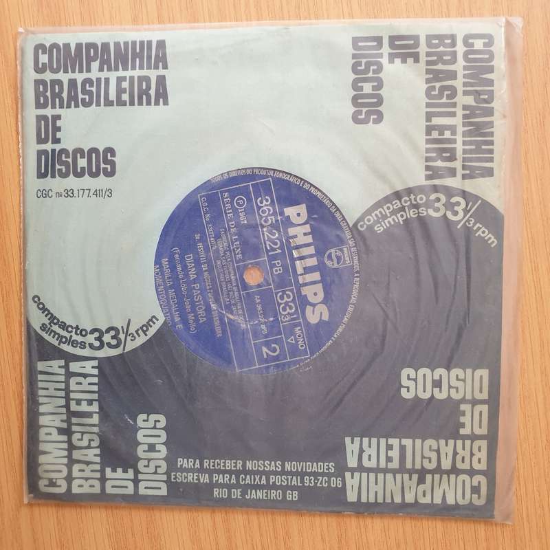 Marilia Medalha, Edú Lôbo, Momentoquatro  Ponteio / Diana Pastora - Vinyl 7" Record - Very-G...