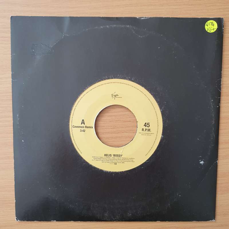 Kelis  Bossy - Vinyl 7" Record - Very-Good+ Quality (VG+) (verygoodplus)