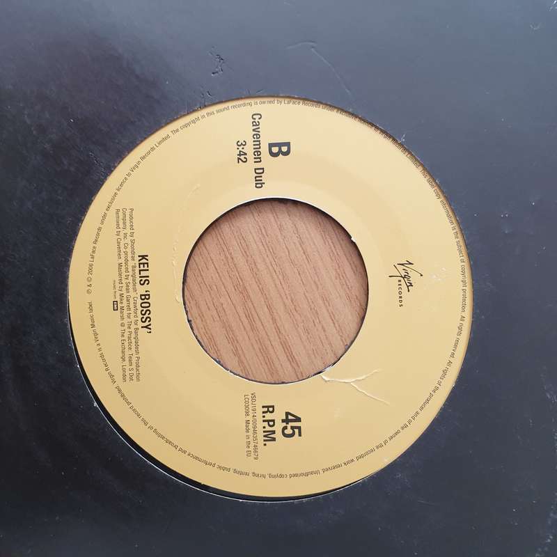 Kelis  Bossy - Vinyl 7" Record - Very-Good+ Quality (VG+) (verygoodplus)