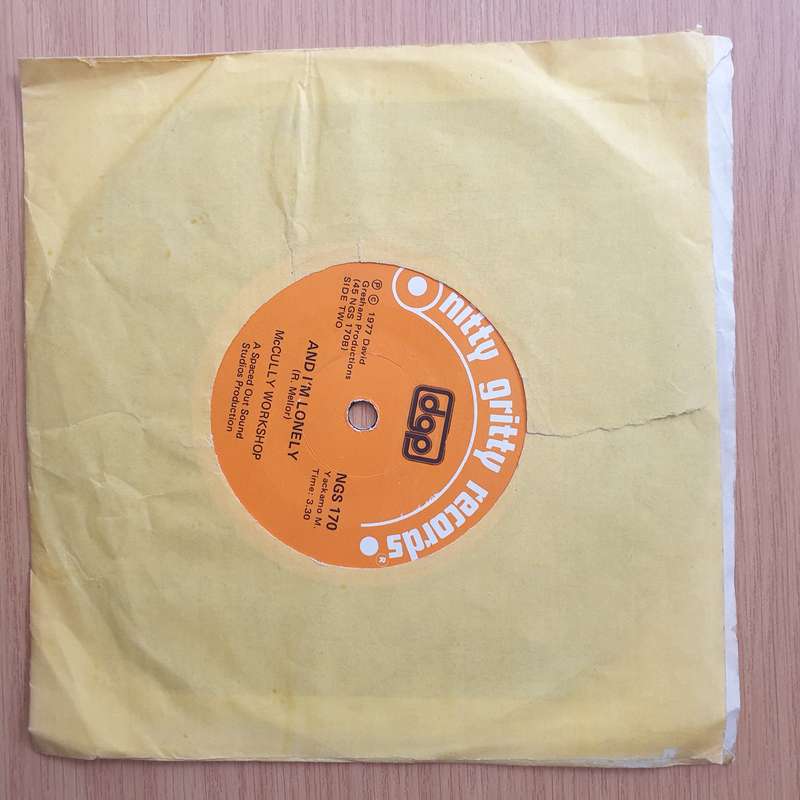 McCully Workshop  Chinese Junkman - Vinyl 7" Record - Very-Good+ Quality (VG+) (verygoodplus)