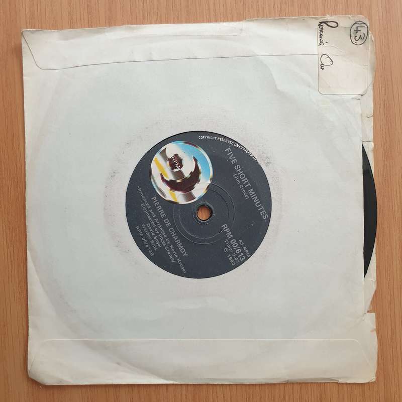 Pierre De Charmoy  Reaching Out - Vinyl 7" Record - Very-Good+ Quality (VG+) (verygoodplus)