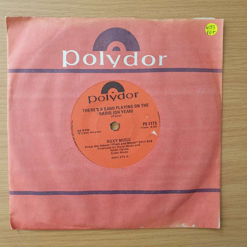 Roxy Music  Oh Yeah / In The Midnight Hour - Vinyl 7" Record - Very-Good+ Quality (VG+) (veryg...