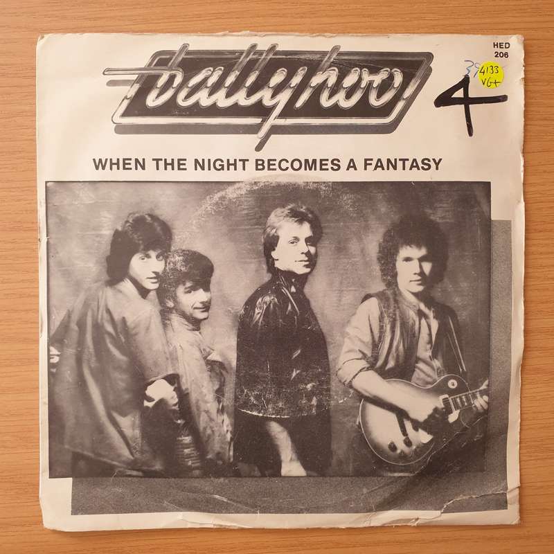 Ballyhoo - When The Night Becomes A Fantasy - Vinyl 7" Record - Very-Good+ Quality (VG+) (verygoo...