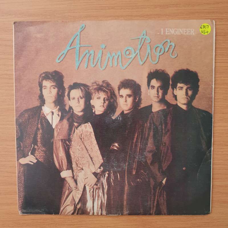 Animotion  I Engineer - Vinyl 7" Record - Very-Good+ Quality (VG+) (verygoodplus)