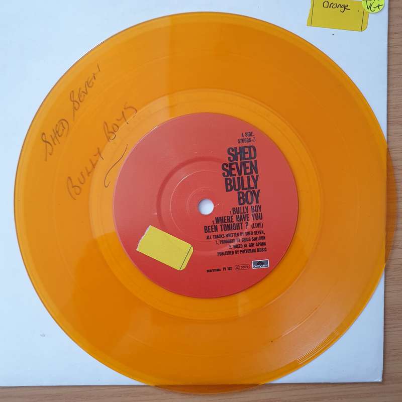 Shed Seven  Bully Boy - Vinyl 7" Record - Very-Good+ Quality (VG+) (verygoodplus)