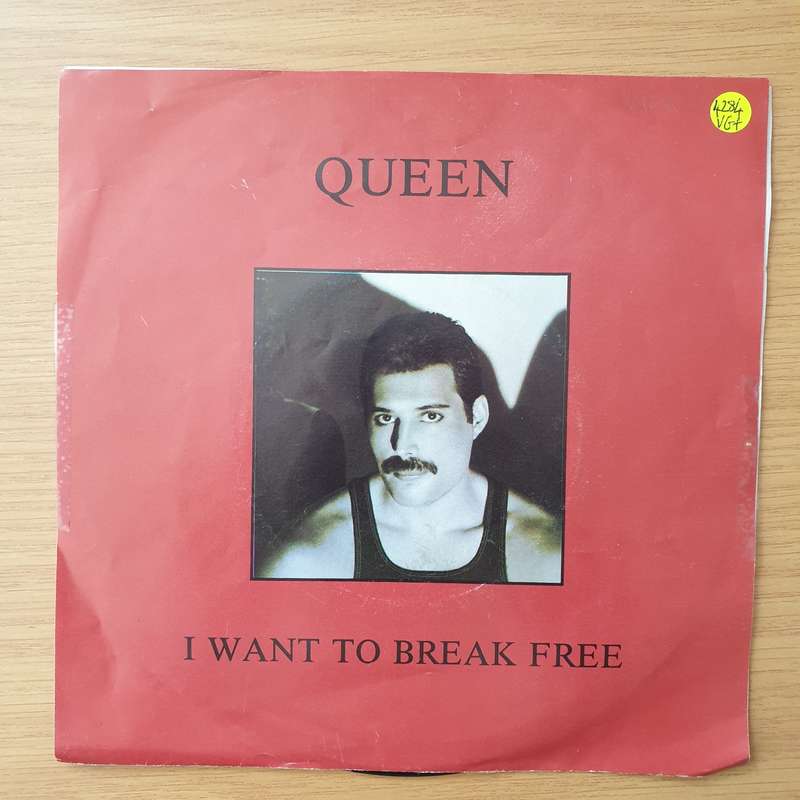 Queen  I Want To Break Free - Vinyl 7" Record - Very-Good+ Quality (VG+) (verygoodplus)