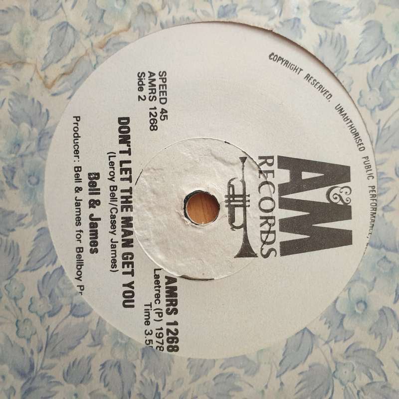 Bell And James  Livin' It Up (Friday Night) - Vinyl 7" Record - Very-Good+ Quality (VG+) (very...