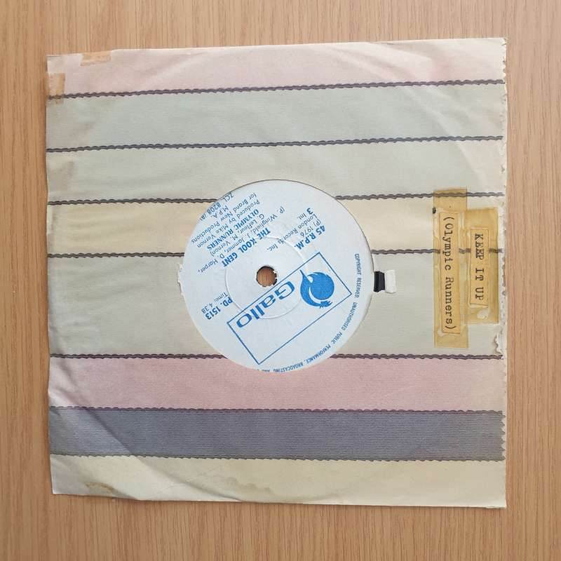 Olympic Runners  Keep It Up - Vinyl 7" Record - Very-Good+ Quality (VG+) (verygoodplus)