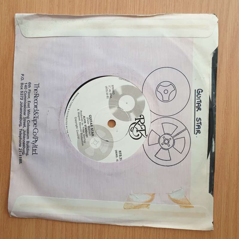 Alvin Stardust  Jealous Mind - Vinyl 7" Record - Very-Good+ Quality (VG+) (verygoodplus)
