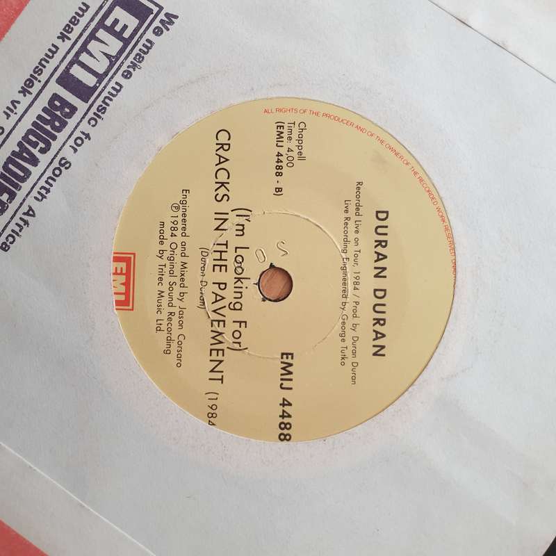 Duran Duran  The Wild Boys - Vinyl 7" Record - Very-Good+ Quality (VG+) (verygoodplus)