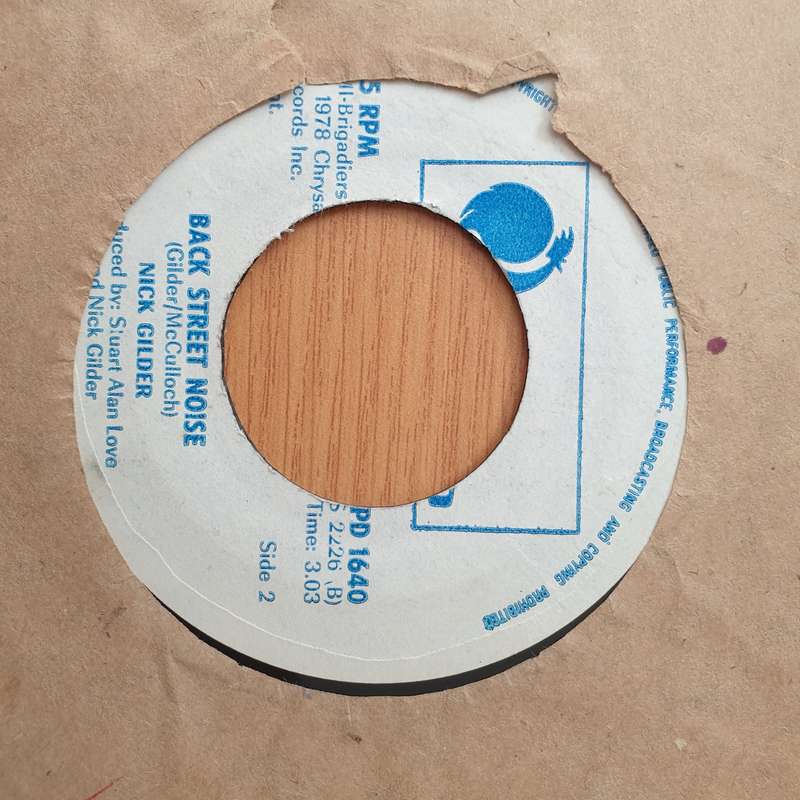 Nick Gilder  Hot Child In The City (Rhodesia) - Vinyl 7" Record - Very-Good+ Quality (VG+) (ve...