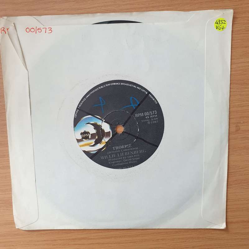 Willie Liebenberg  Troepie - Vinyl 7" Record - Very-Good+ Quality (VG+) (verygoodplus)