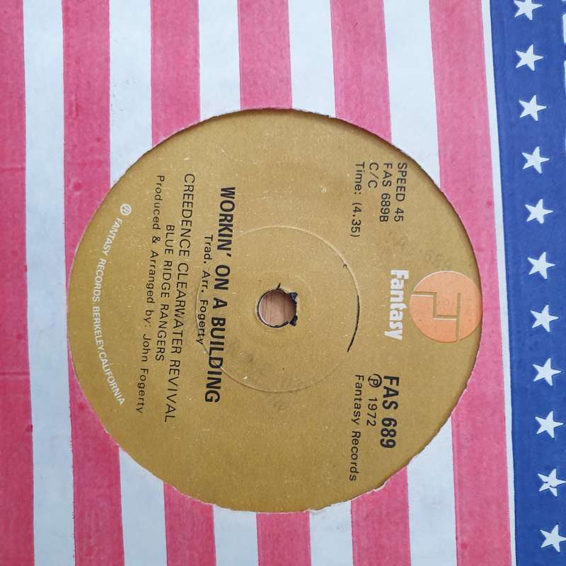 The Blue Ridge Rangers  Jambalaya (On The Bayou) - Vinyl 7" Record - Very-Good+ Quality (VG+) ...