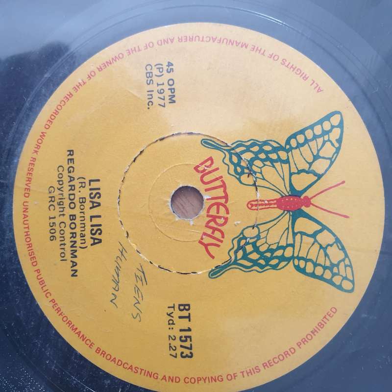 Regardo Bornman  Die Grenswag - Vinyl 7" Record - Very-Good+ Quality (VG+) (verygoodplus)