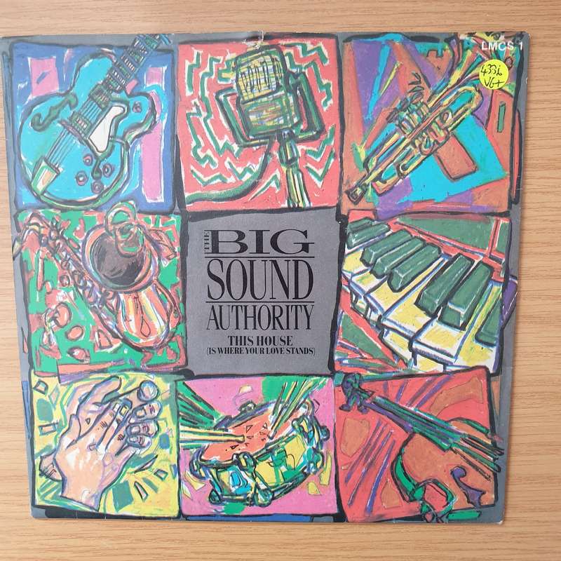 The Big Sound Authority  This House (Is Where Your Love Stands) - Vinyl 7" Record - Very-Good+...