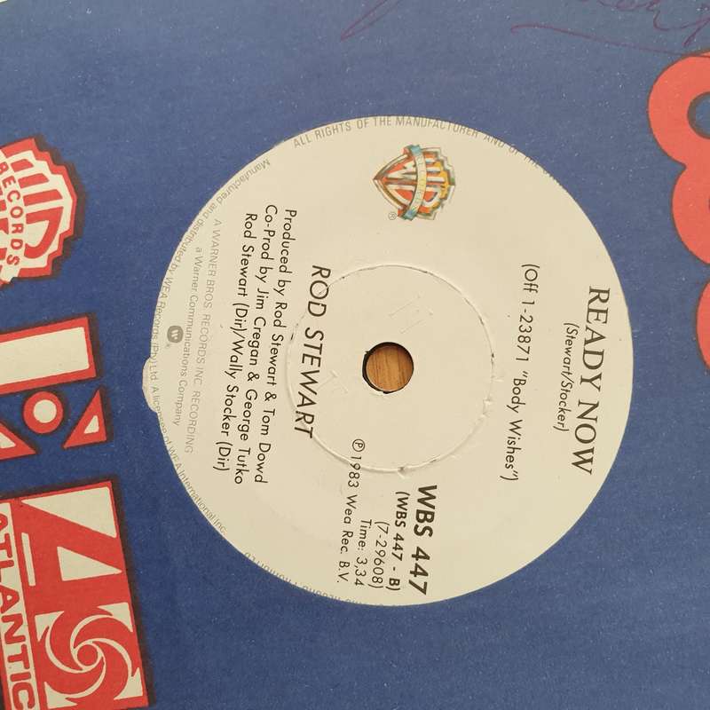 Rod Stewart  Baby Jane - Vinyl 7" Record - Very-Good+ Quality (VG+) (verygoodplus)