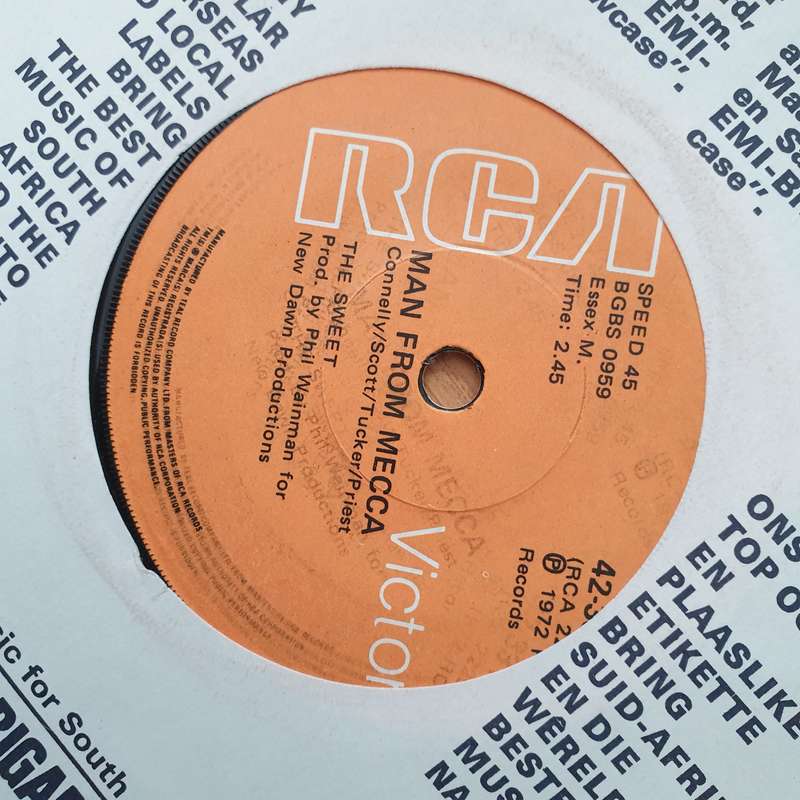 The Sweet  Little Willy - Vinyl 7" Record - Very-Good+ Quality (VG+) (verygoodplus)