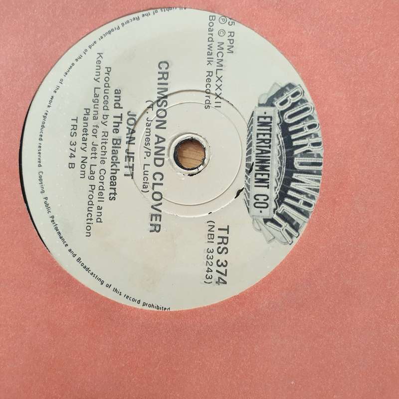 Joan Jett And The Blackhearts  I Love Rock'N Roll - Vinyl 7" Record - Very-Good+ Quality (VG+)...