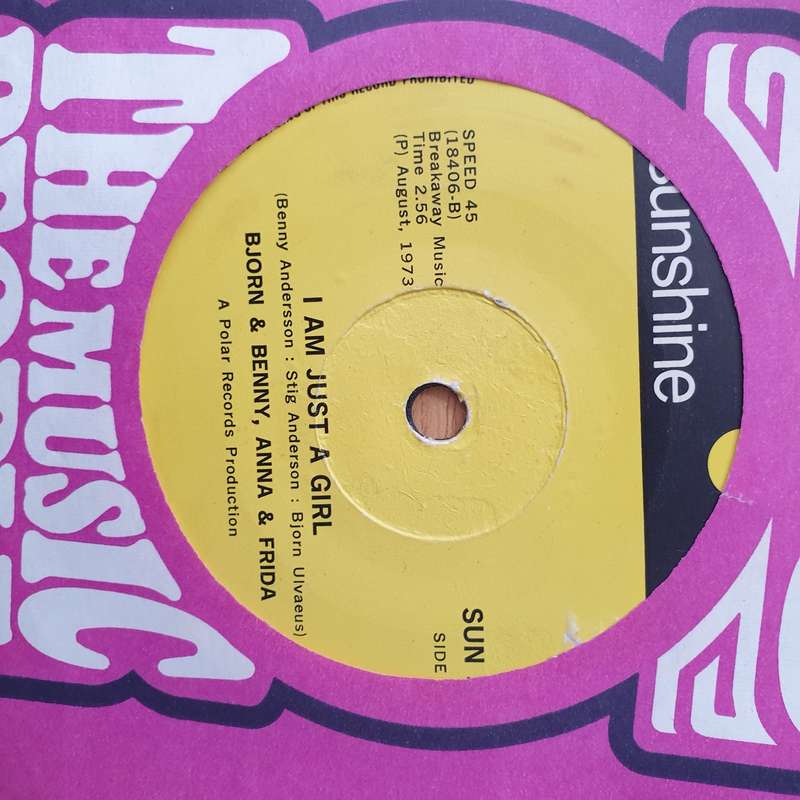 Bjorn & Benny, Anna & Frida (ABBA) - Ring Ring - Vinyl 7" Record - Very-Good+ Quality (VG+) (very...