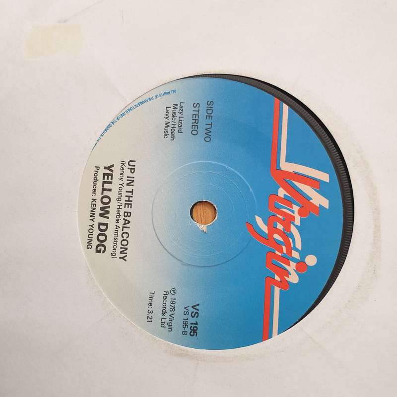 Yellow Dog  Just One More Night - Vinyl 7" Record - Very-Good+ Quality (VG+) (verygoodplus)