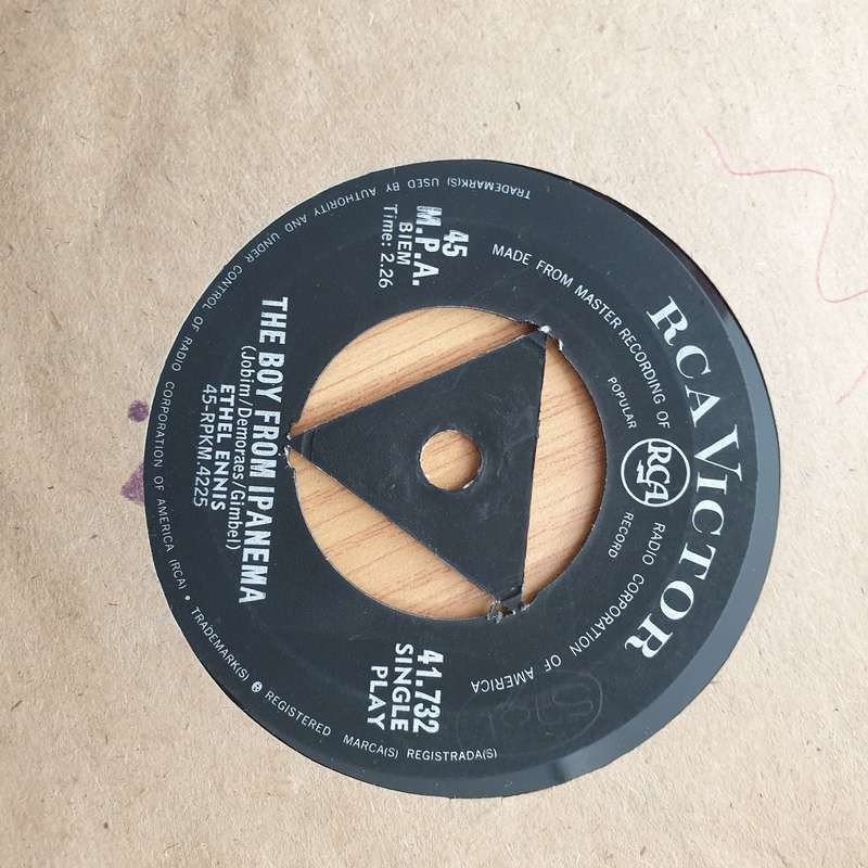 Ethel Ennis  The Boy From Ipanema / When Will The Hurt Be Over - Vinyl 7" Record - Very-Good+ ...