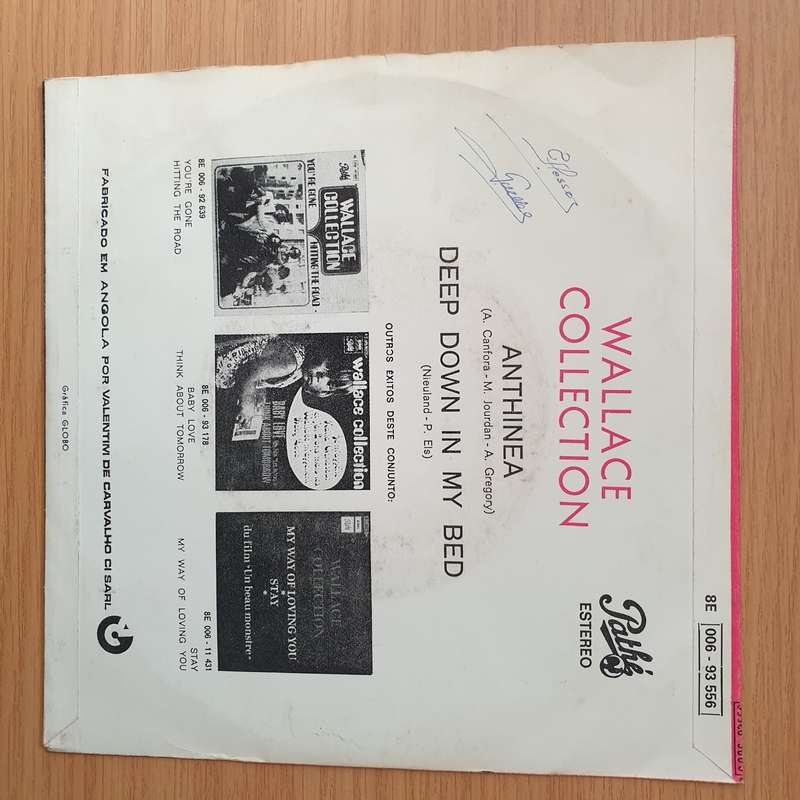 Wallace Collection  Anthinea - Vinyl 7" Record - Very-Good+ Quality (VG+) (verygoodplus)