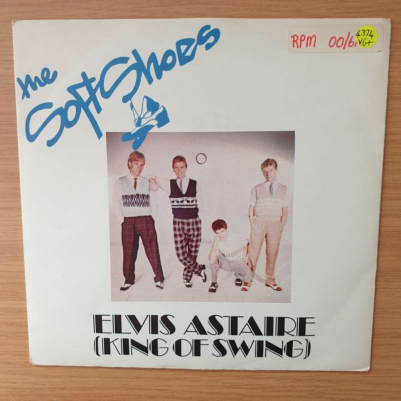 Soft Shoes   Elvis Astaire - Vinyl 7" Record - Very-Good+ Quality (VG+) (verygoodplus)