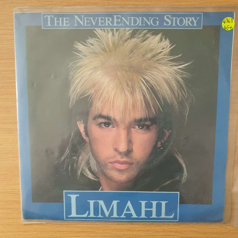 Limahl  The NeverEnding Story - Vinyl 7" Record - Very-Good+ Quality (VG+) (verygoodplus)
