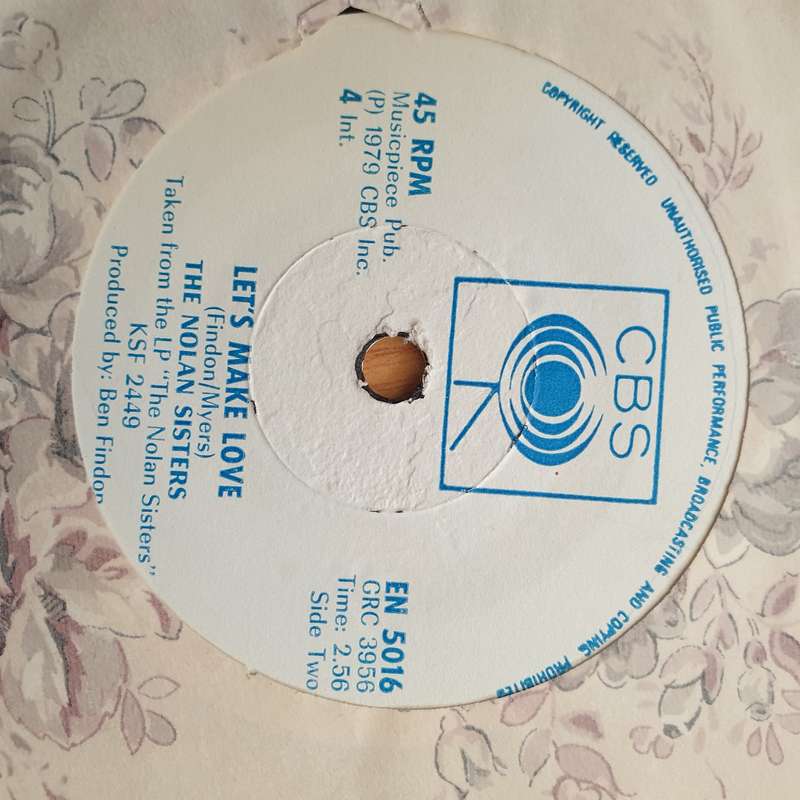 The Nolan Sisters  I'm In The Mood For Dancing (Rhodesia) - Vinyl 7" Record - Very-Good+ Quali...