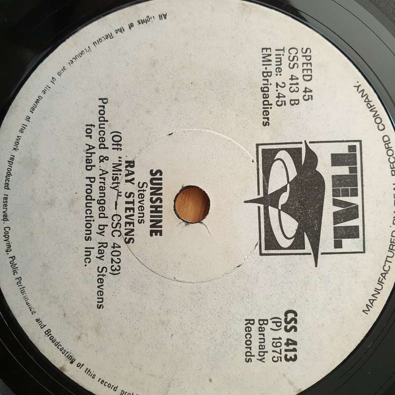 Ray Stevens  Misty - Vinyl 7" Record - Very-Good+ Quality (VG+) (verygoodplus)