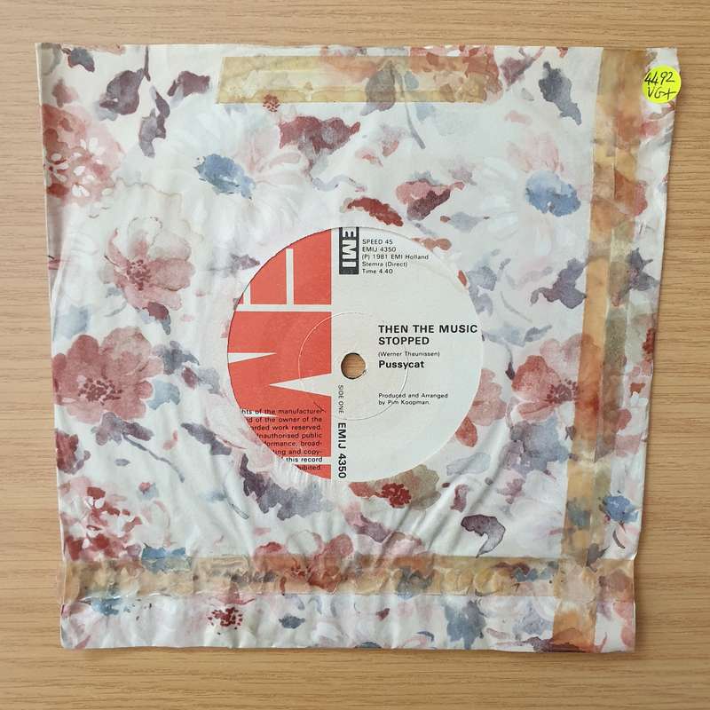 Pussycat   Then The Music Stopped / Cha Cha Me Baby (Rhodesia) - Vinyl 7" Record - Very-Good+ ...