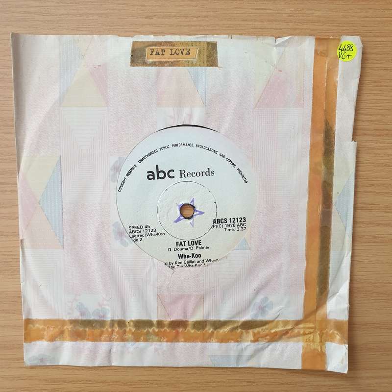 Wha-Koo  (You're Such A) Fabulous Dancer (Rhodesia) - Vinyl 7" Record - Very-Good+ Quality (VG...