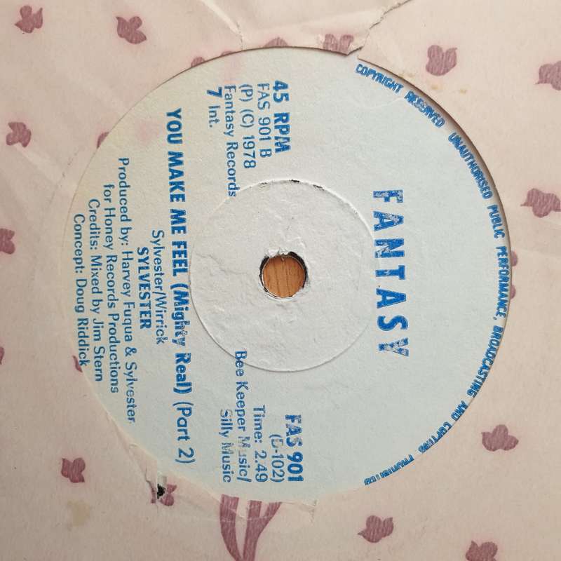 Sylvester  You Make Me Feel (Mighty Real) (Rhodesia) - Vinyl 7" Record - Very-Good+ Quality (V...