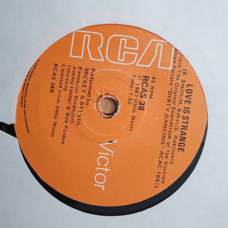 Bill Medley & Jennifer Warnes  (I've Had) The Time Of My Life - Vinyl 7" Record - Very-Good+ Q...