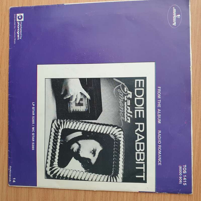 Eddie Rabbitt With Crystal Gayle  You And I - Vinyl 7" Record - Very-Good+ Quality (VG+) (very...