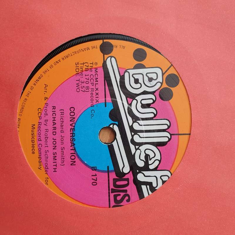 Richard Jon Smith  Michael Row The Boat Ashore / Conversation - Vinyl 7" Record - Very-Good+ Q...