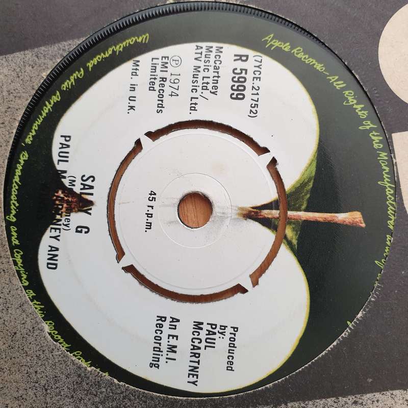 Paul McCartney And Wings  Junior's Farm - Vinyl 7" Record - Very-Good+ Quality (VG+) (verygood...
