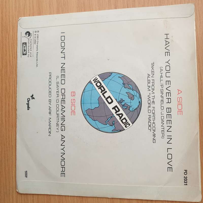 Leo Sayer  Have You Ever Been In Love - Vinyl 7" Record - Very-Good+ Quality (VG+) (verygoodplus)