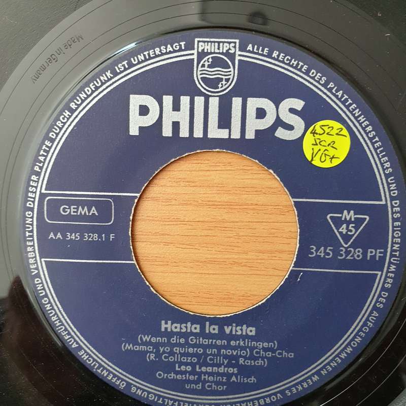 Leo Leandros  Signorina Bella -  Vinyl 7" Record - Very-Good+ Quality (VG+) (verygoodplus)