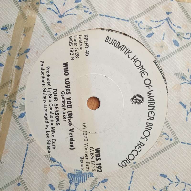 Four Seasons  Who Loves You (Rhodesia) -  Vinyl 7" Record - Very-Good+ Quality (VG+) (verygood...