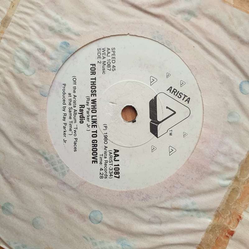 Raydio  Two Places At The Same Time -  Vinyl 7" Record - Very-Good+ Quality (VG+) (verygoodplus)