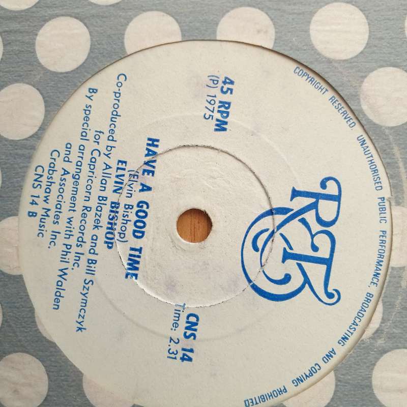Elvin Bishop  Fooled Around And Fell In Love (Rhodesia) -  Vinyl 7" Record - Very-Good+ Qualit...